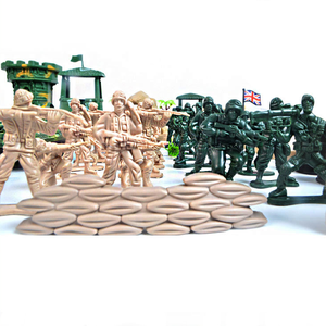 Mini figurines d'action en plastique, soldats, jeu <span class=keywords><strong>de</strong></span> <span class=keywords><strong>l</strong></span>'armée, vente en gros, 100 pièces - Product Image 5