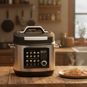 Cuisinière électrique intelligente à pression 5L/6L/8L Multicuiseur 24 en 1 Cuisinière multifonctionnelle Viande, soupe, riz, mijotage, gâteau aux haricots - Product Image 3