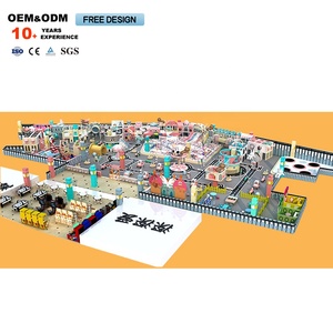 Equipo de Juegos Interactivo Temático de Ciudad Rosa para Interiores, para Niños, para el Hogar y la Escuela, Material de Espuma, Venta al Por Mayor - Product Image 3
