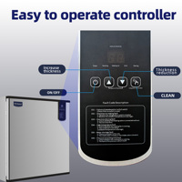 Naixer CE ISO Machine à fabriquer des glaçons en granulés avec écran tactile 180kg 200kg Machine à fabriquer des glaçons commerciale pour Dubaï