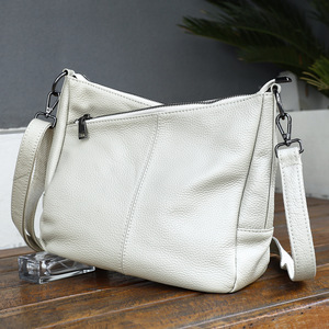 Phụ Nữ Da Bò Da <span class=keywords><strong>Tote</strong></span> Túi Thực Chính Hãng Da Bò Công Suất Lớn Cho Công Việc Mua Sắm Không Thấm Nước Dây Kéo Đóng Cửa Thời Trang - Product Image 6