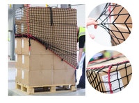 Filet de protection de cargaison DM pour palettes, renforcement de sécurité, anti-basculement, filet de découpe portable