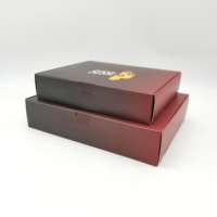 Boîtes à emporter personnalisées Récipients en papier alimentaire noir Boîte à sushi jetable avec couvercle