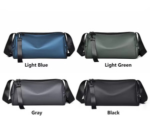 Paquete de Bolsas de Pecho para Hombre RTS, Elegantes y Portátiles para Uso Diario, Bolsa Cilíndrica y Bandolera - Product Image 2