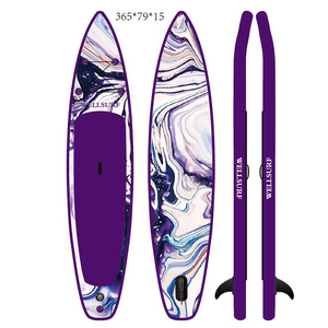 New Factory's 12ft 365cm All-Round <b>Inflatable</b> SUP Paddle Board Best Stand-Up Paddleboarding Accessory and Quality All Round Sup - Product Image 1