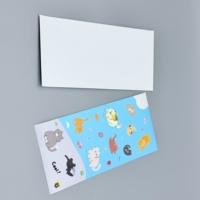 Fournisseur d'usine Design de logo personnalisé Impression en couleur autocollant d'étiquette découpée auto-adhésif marquage à chaud brillant holographique