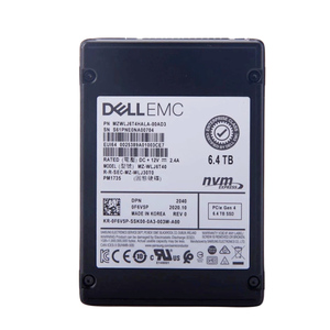 Disque SSD d'entreprise haute capacité PM1735 6,4 To 2,5 pouces U.2 PCIe NVMe Gen 4 PCIe 4.0 MZ-WLJ6T40 MZWLJ6T4HALA-00AD3 - Product Image 1