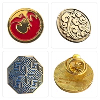 Badge de revers personnalisé en émail, Phénix chinois, en alliage de zinc émaillé dur, forme 3D, thème marathon, pour entreprises, vente en gros