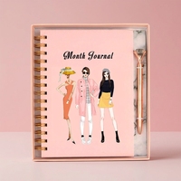 Carnet de notes personnalisé avec couverture en PVC B5 2027, reliure thermique, catalogue, agenda, organisateur, carnet à spirales, cadeaux