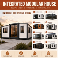 Maison modulaire préfabriquée à assemblage rapide pour dortoirs et logements de personnel sur chantier