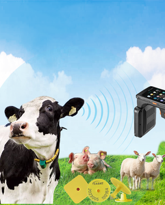 New chăn nuôi phổ bò cừu dê lợn dài khoảng cách gia súc Tai tag RFID UHF Scanner Reader nhựa cho động vật theo dõi - Product Image 3