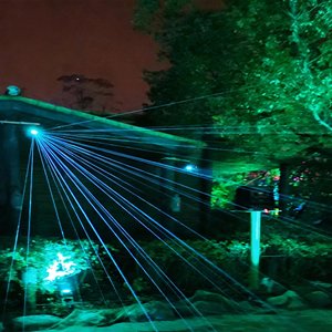 Espectáculo de Luces Láser LED de Alto Lumen para Plazas Gubernamentales y Centros Culturales que Emiten Luz Blanca - Product Image 1