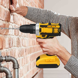 Cordless Drill Power Tool Set Brush Motor Drill Impact Screw Driver Power <b>Bit</b> Set Wholesale <b>Screwdriver</b> Set - Product Image 6