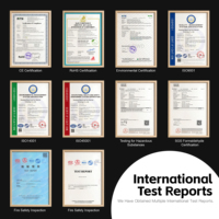 Panel Dinding Motif Kayu Gaya Modern, Veneer Kayu Anti Api dan Tahan Air dari Arang Bambu, Papan Anti Benturan untuk Hotel dan Villa
