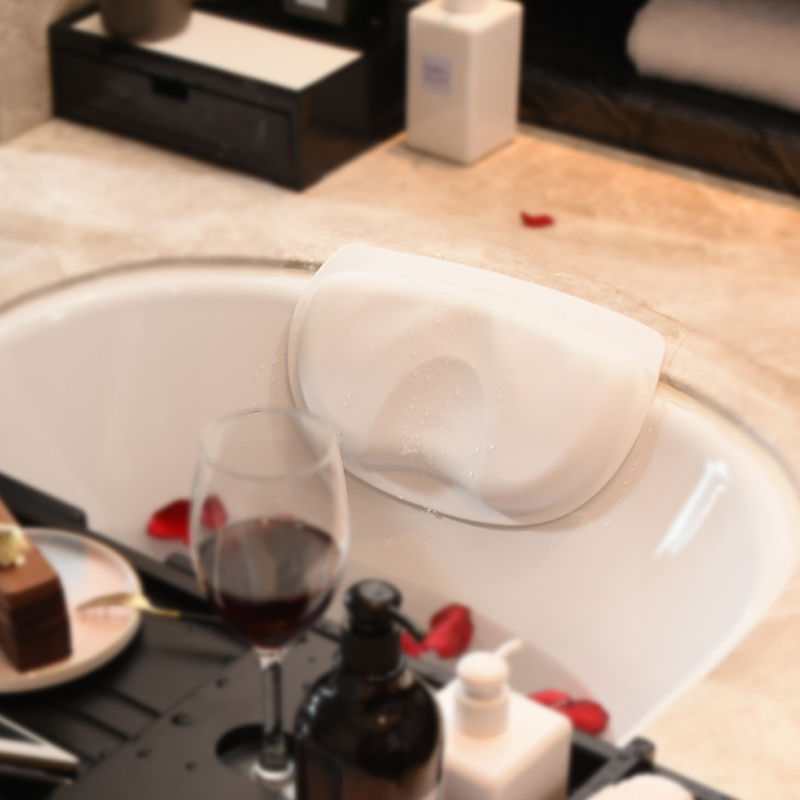 Оптовая продажа, расслабляющая подушка для ванной из ПУ кожи с присосками