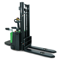 LIEBO 2T Stand On Type Chariot élévateur à palettes électrique Reach Lifting Full Electric Palet Gerbeur