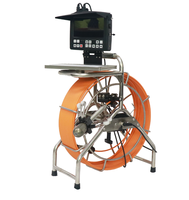 Caméra Cctv utilisée pour vidéo sous-marine profonde égouts pompe Submersible caméra d'inspection de tuyaux étanche