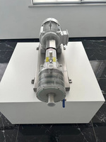 Homogénéisation d'émulsifiant industriel en ligne à 3 étages Homogénéisateur à haut cisaillement Pompe mélangeuse Stator et rotor à 3 étages