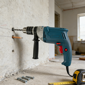 Multifunctional 13mm Adjustable Speed Torque Impact <b>Drill</b> <b>Hand</b> Portable Home Repair Tool DSP-5 Imp - Product Image 4