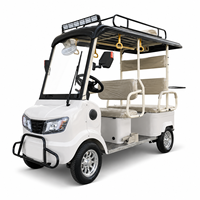SumEV Nouveau Buggy Électrique Haute Performance 5-6 Places, Mini-Voiture pour Transport Urbain, Tourisme et Visites, Autonomie 30-50km, Vitesse 30-50km/h