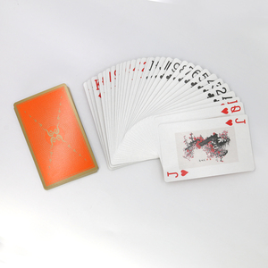 Waterproof Custom Logo Printed Card Deck With Packaging Box Wholesale Playing <b>Poker</b> Cards Support Sample Order - Product Image 1