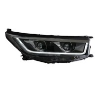 Ensemble de phares à LED avec projecteur laser pour Toyota Highlander XU50 2015-2017, feux de jour à LED, clignotants séquentiels, plug & play
