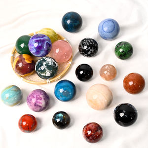 घरेलू सजावट के लिए थोक प्राकृतिक क्रिस्टल रत्न बॉल क्रिस्टल गोले - Product Image 5