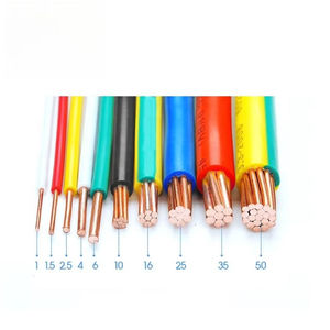 Câbles électriques flexibles isolés en PVC H07V-R/BV de haute qualité, 1,5 mm - 100% cuivre toronné, fil pour maison, norme IEC 60227 - Product Image 3