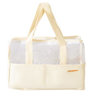 Kore tarzı büyük kapasiteli tuval evcil hayvan taşıyıcı ilkbahar yaz nefes açık katlanabilir köpek kedi çantası moda çanta evcil - Product Image 5