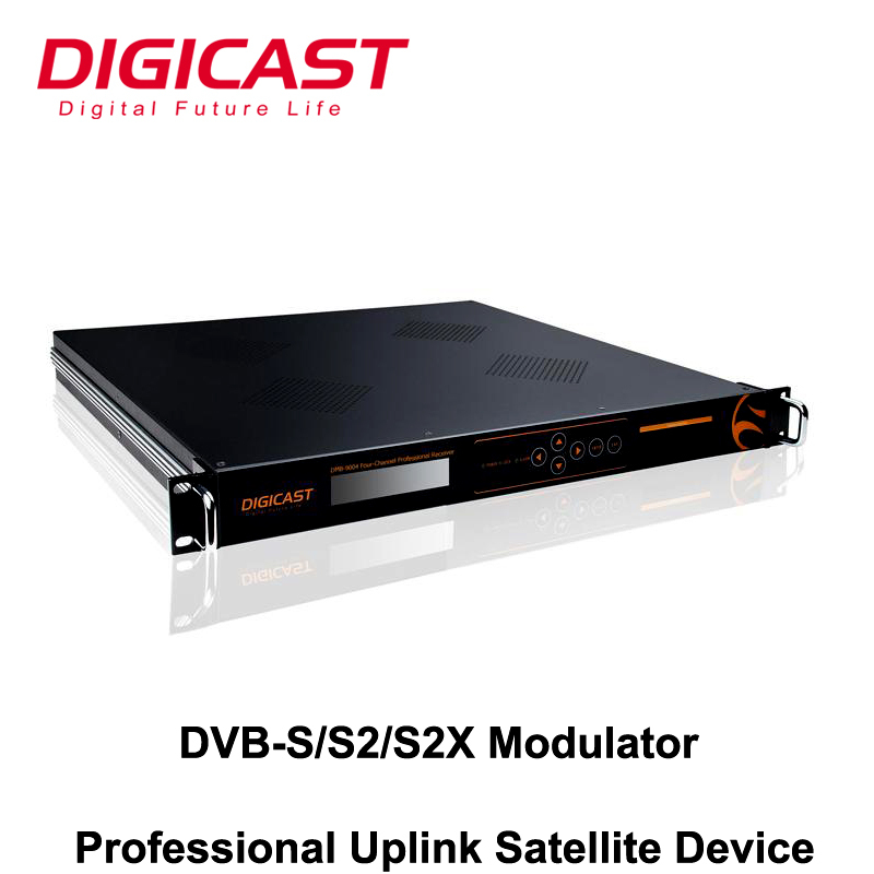 DMB-9550X TV Digital enlace Satélite DVB S S2 S2X modulador de RF con BISS 24 V/4A