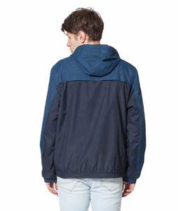 Veste coupe-vent personnalisée de haute qualité pour hommes Design unique grande taille Fourrure de mouton d'automne Fermeture à glissière imperméable respirante - Product Image 2