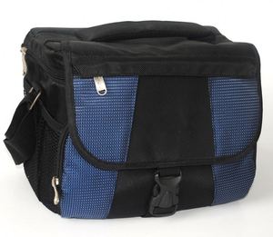 BSCI Factory Deluxe Digital SLR <b>Camera</b> Case <b>Bag</b> with Padded Interior Lining, Adjustable Divider, Accessory Pockets and Shoulder - Product Image 1