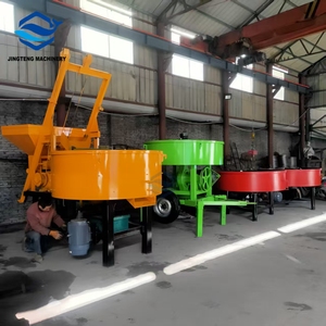 350-3000L ponsel listrik pasir dan kerikil semen Pan Mixer beton mesin pengaduk dijual - Product Image 1