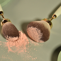 Kit de pinceaux de maquillage cosmétiques professionnels de luxe de haute qualité, ensemble de pinceaux de maquillage synthétiques de qualité supérieure pour femmes