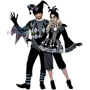 Disfraz de Halloween HP M-XL: Payaso Vampiro Europeo y Americano de Película de Terror, Ideal para Juego de Rol - Product Image 1