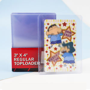 Porte-cartes PVC personnalisé 35PT, Top Loaders, pochettes pour cartes en plastique 3x4, <span class=keywords><strong>ultra</strong></span> <span class=keywords><strong>Pro</strong></span> Toploader pour cartes de sport, cartes à collectionner - Product Image 1