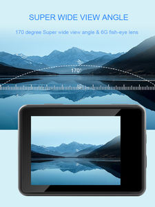 Cámara de acción deportiva impermeable Dive Deep 10M con WiFi, pantallas de doble Vista y fotografía subacuática vívida 4K - Product Image 5