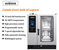 Horno Combinado Comercial de Alta Eficiencia Aubson para Equipamiento de Cocina Occidental