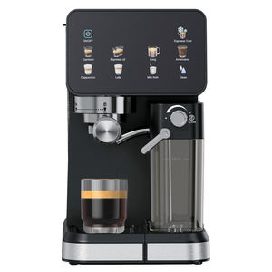 เครื่องชงกาแฟเอสเพรสโซแบบพกพา Anbolife แบบตั้งโปรแกรมได้ เครื่องทำฟองนมอัตโนมัติ ชงกาแฟเย็นแบบลาเต้ ปลั๊กแบบ EU สำหรับใช้ในบ้าน ภาษาสเปน - Product Image 4