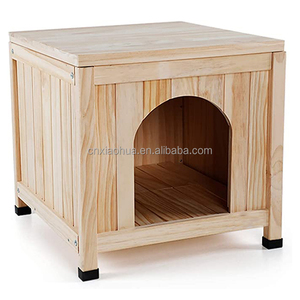 Hot Selling Modern Wooden Pet Dog Cat Rabbit Kennel Home Crate House Hundehaus Indoor Solid Wood Cozy Pet Dog Cat Crate House