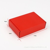 Boîtes en carton ondulé Kraft pliables personnalisées avec logo pour l'expédition aérienne, emballage cadeau et vêtements – Vente en gros