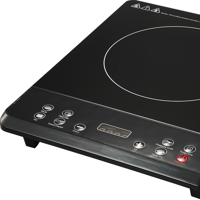 Induction Electric Cooker with Single Burner Portable Design for Household & Hotel Use Hotpot Function