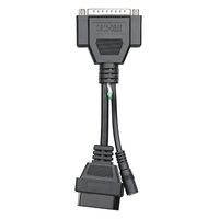 Câble GODIAG OBD2 vers DB25 de bonne qualité, compatible avec les câbles de raccordement colorés DB25