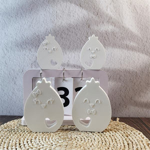Moldes de fundición de resina hechos a mano para adornos decorativos DIY estilo Ins molde de estatuilla de pollito de silicona X0532 - Product Image 5