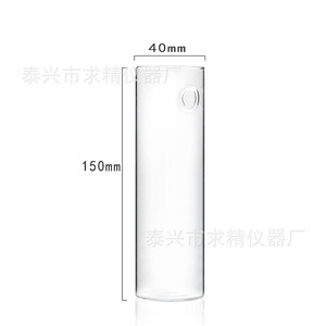 Seeking Excellence Glass Hydroponic Tube 40x150mm Wall Mounted Plant <b>Vase</b> For Indoor Greenery Decor - Product Image 5