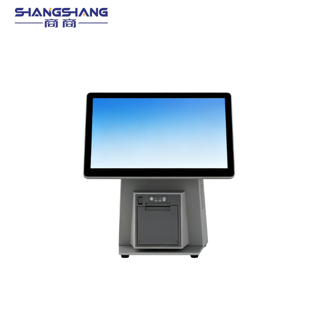 Android OS All in One Cash Register 15.6 Touch Screen Pos Computer Integrated Receipt Printer Alloy Case Supermarket Bakery Shop