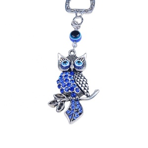 Offre Spéciale Nouveau Design Hibou Mauvais Oeil Tenture Murale Style Turc <span class=keywords><strong>Porte</strong></span>-clés Pour <span class=keywords><strong>Famille</strong></span> - Product Image 1