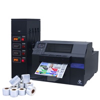 Impresora de etiquetas LOMO6530, máquina de pegatinas de color para productos, impresora de etiquetas de color con cortador de Plotter, impresora de etiquetas a color