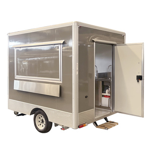 Camión de comida Totalmente equipado Taco Trailers Cocina móvil Pizza Café Carrito Helado BBQ Camión Remolque de comida móvil barato - Product Image 2