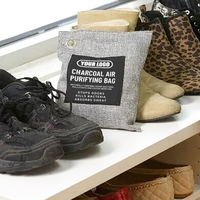 Sachets désodorisants au charbon de bambou, absorbeurs d'humidité pour la maison et le bureau